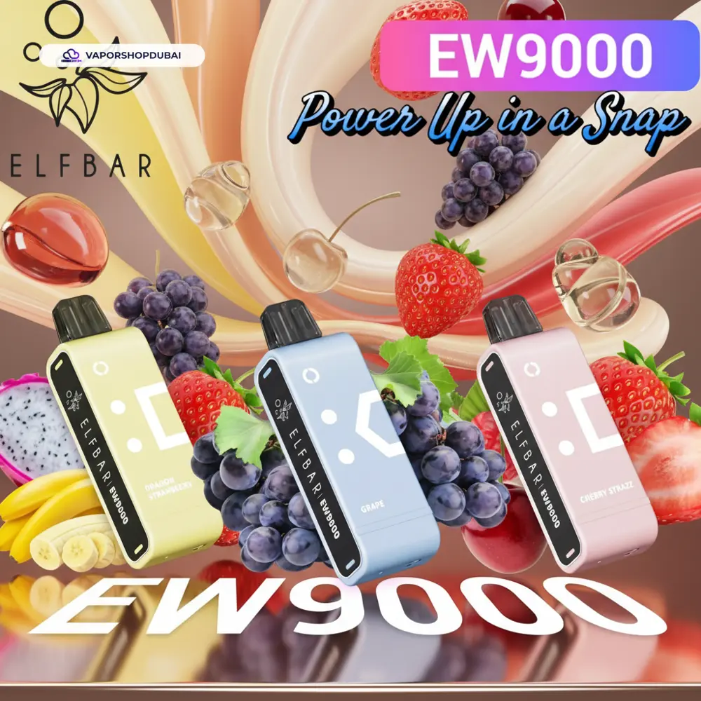 Elf Bar EW9000 Replacement Pods Prefilled 9000 Puffs In UAE 20 Elf Bar EW9000 Replacement Pods Prefilled 9000 Puffs In UAE