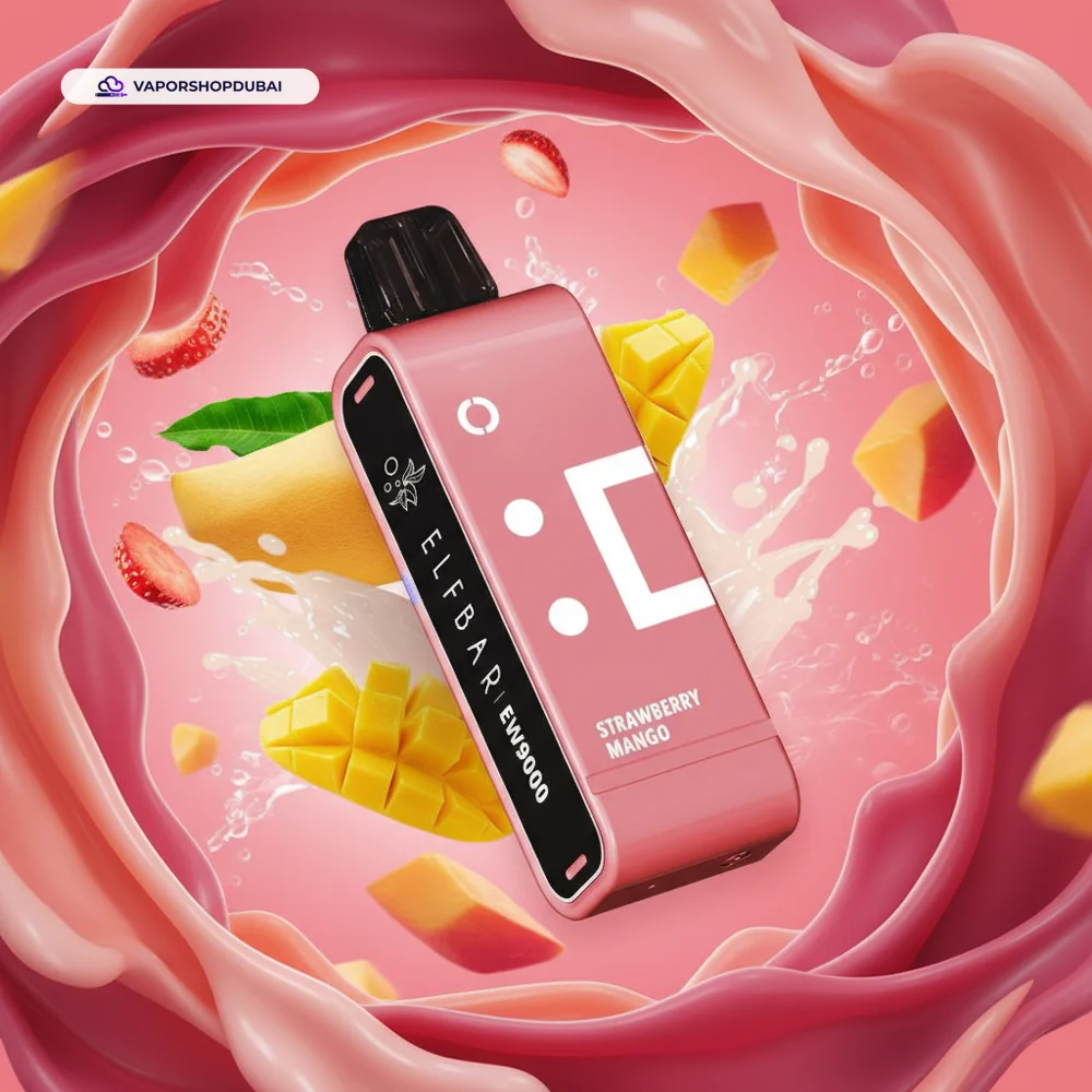 Elf Bar EW9000 Replacement Pods Prefilled 9000 Puffs In UAE 47 strawberry-mango