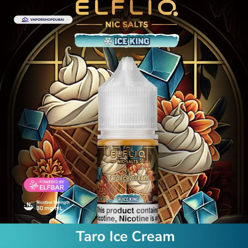 ELFLIQ Nic Salts E-Liquid In UAE 2 ELFLIQ Nic Salts 30mg Ice King In UAE