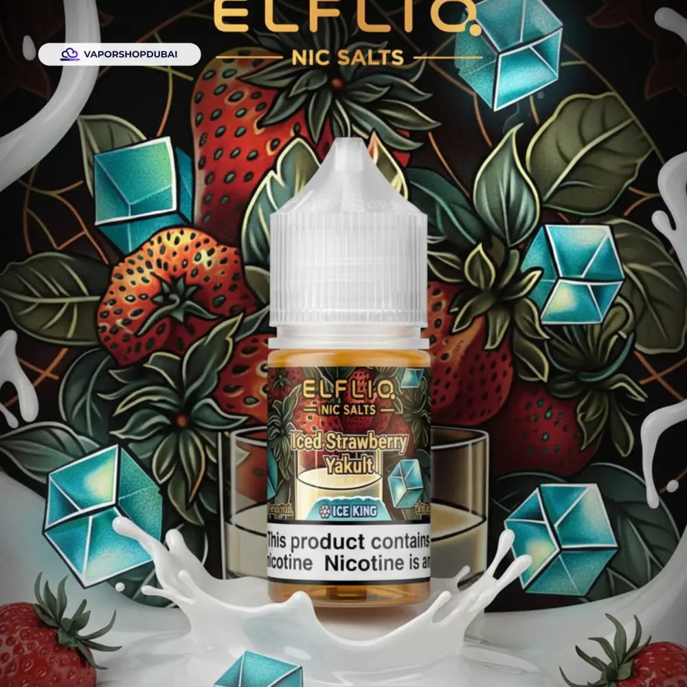 ELFLIQ Nic Salts E-Liquid In UAE 20 ELFLIQ Nic Salts 30mg Ice King In UAE