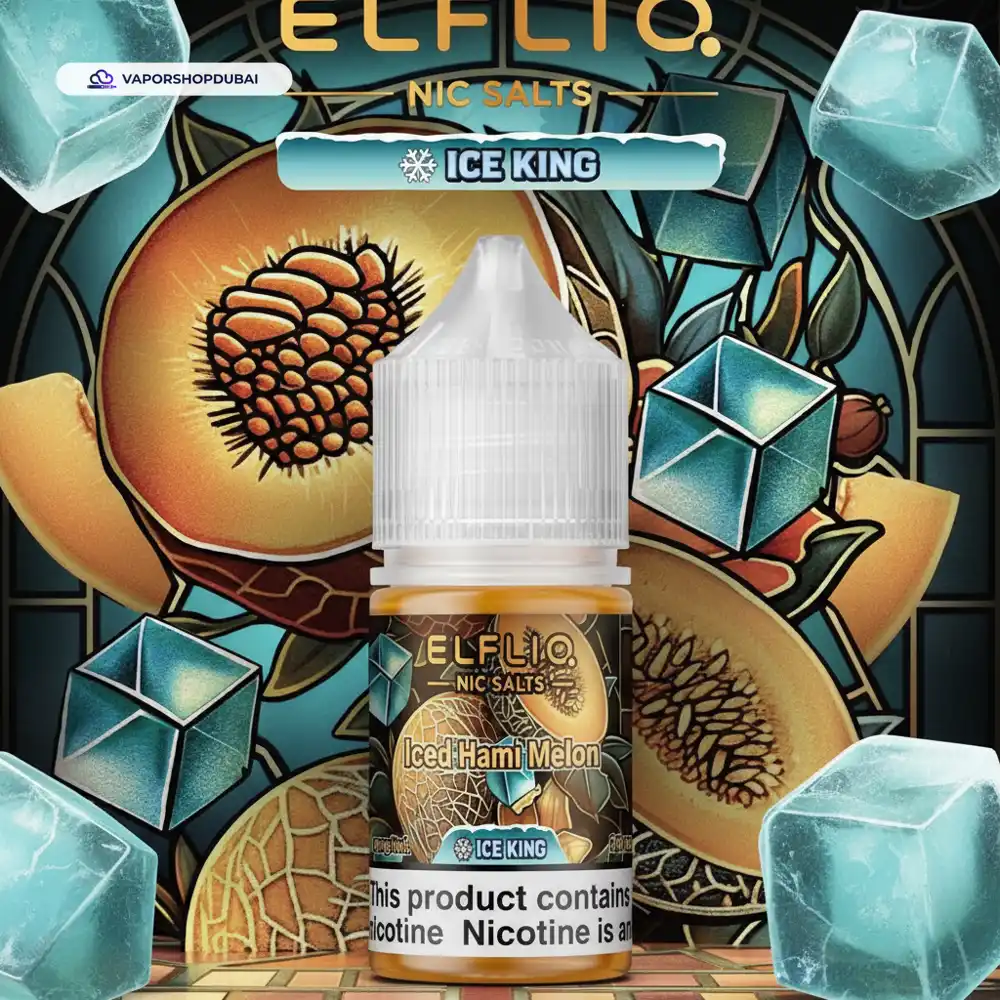 ELFLIQ Nic Salts E-Liquid In UAE 26 ELFLIQ Nic Salts 30mg Ice King In UAE