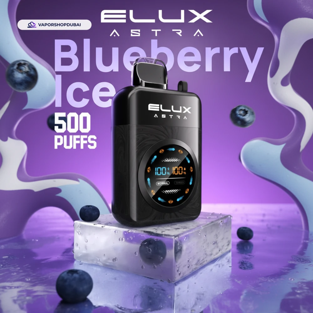 Elux Astra 50000 Puffs Vape In UAE 23 blueberry-ice