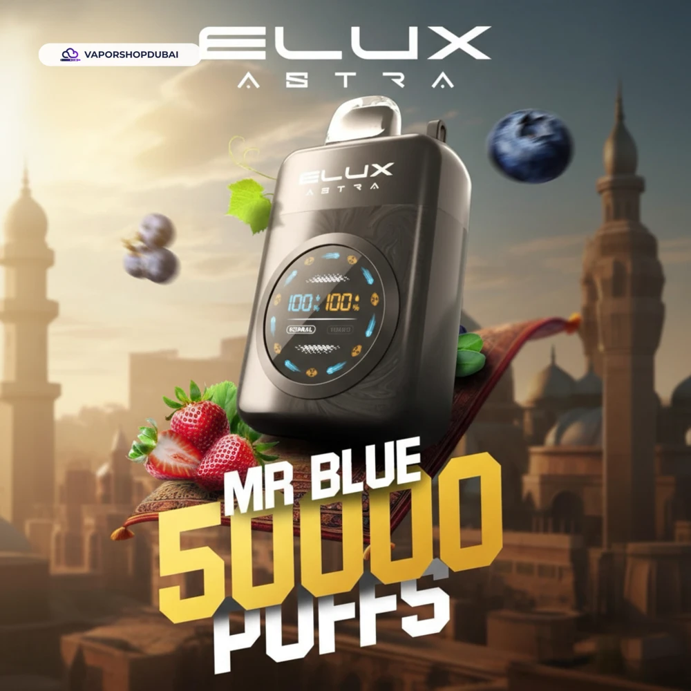 Elux Astra 50000 Puffs Vape In UAE 5 Elux Astra 50000 Puffs Disposable Vape 50MG in UAE