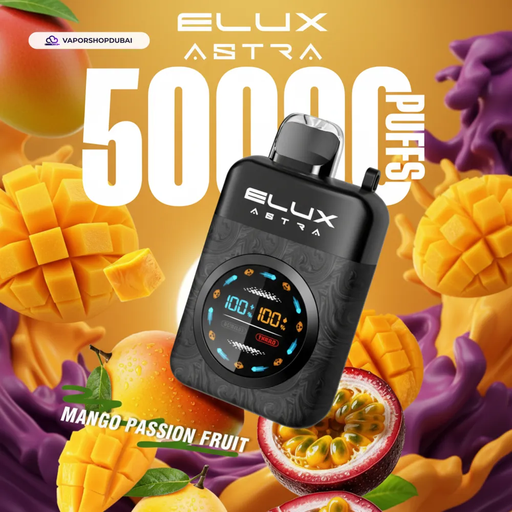 Elux Astra 50000 Puffs Vape In UAE 8 Elux Astra 50000 Puffs Disposable Vape 50MG in UAE