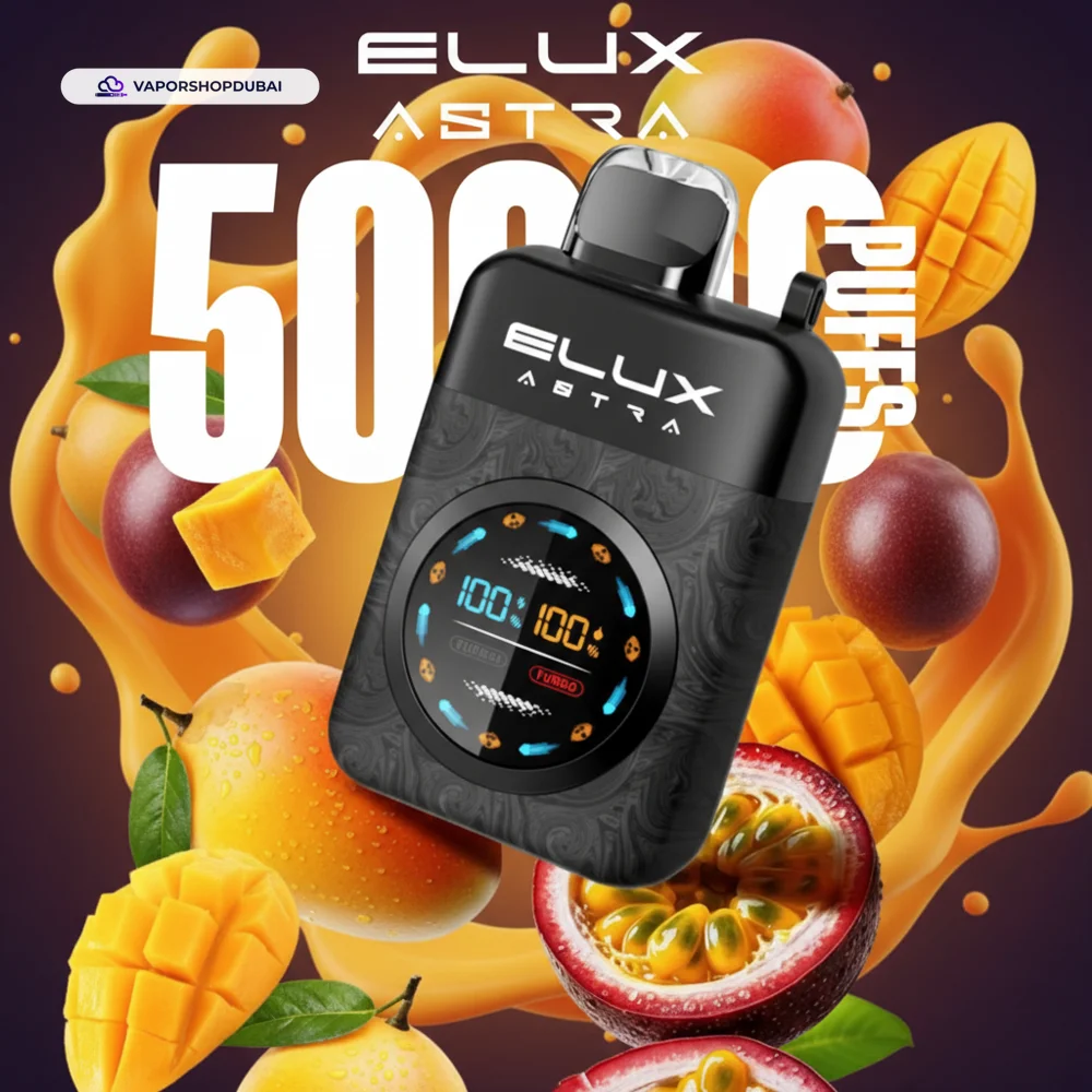 Elux Astra 50000 Puffs Vape In UAE 26 mango-passion-fruit