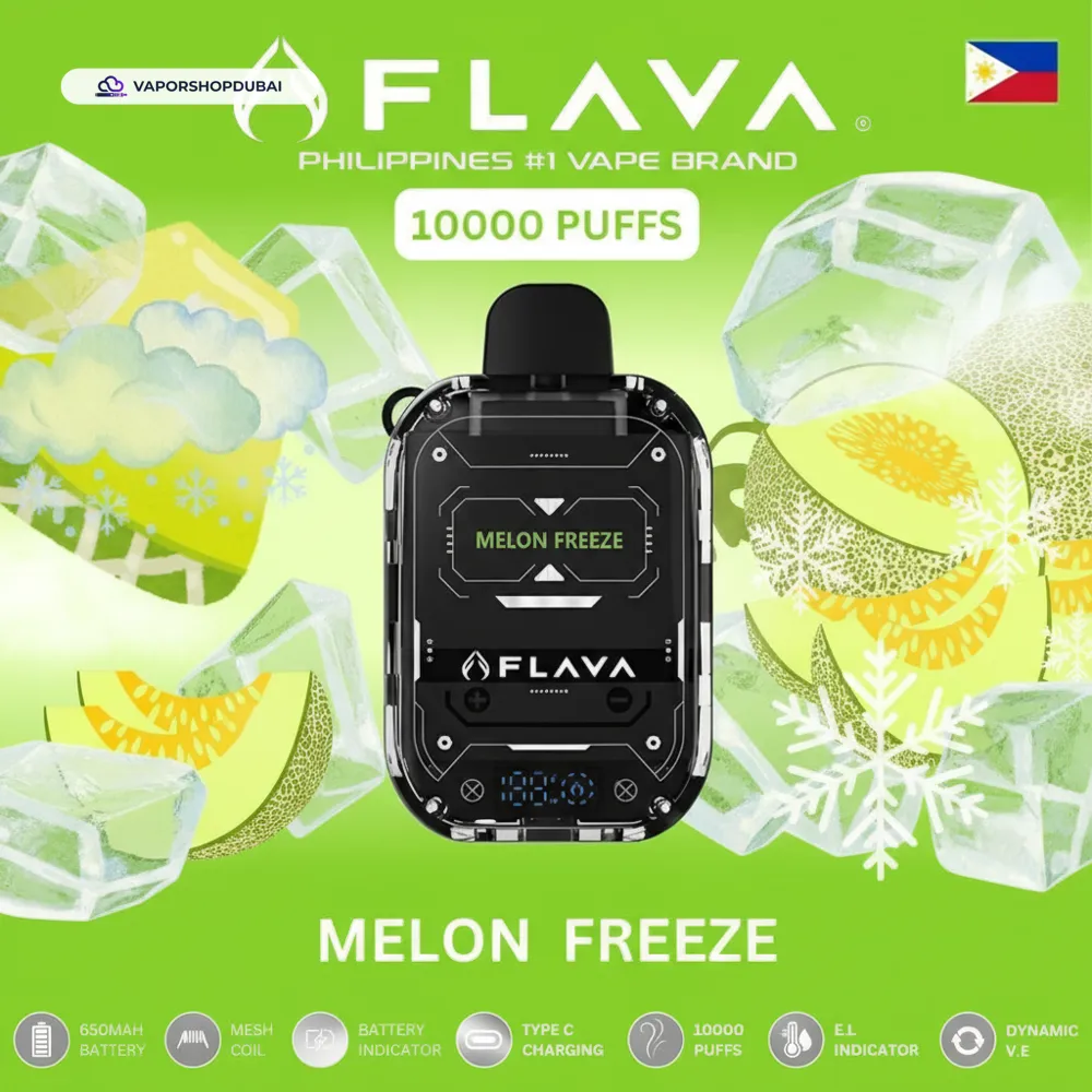 Flava Nimmbox 10000 Puffs Disposable Vape In UAE 28 melon-freeze