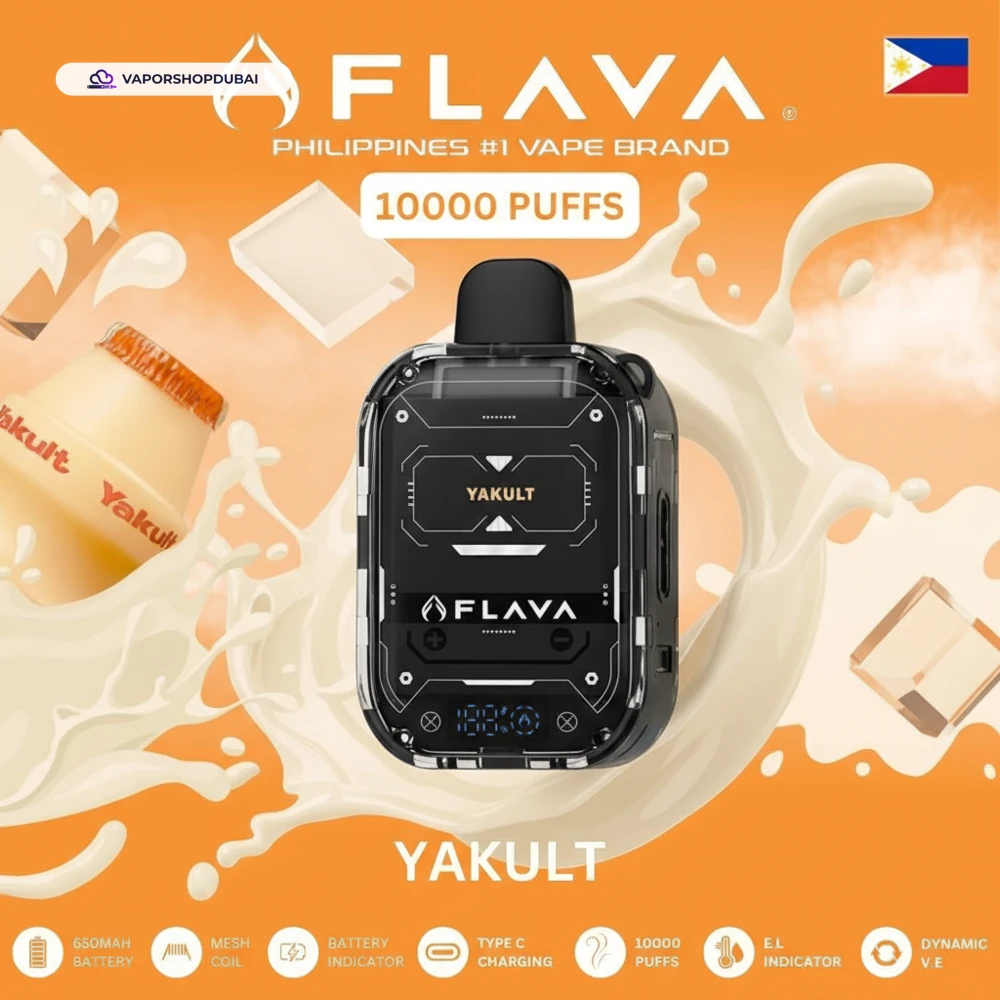 Flava Nimmbox 10000 Puffs Disposable Vape In UAE 36 yakult