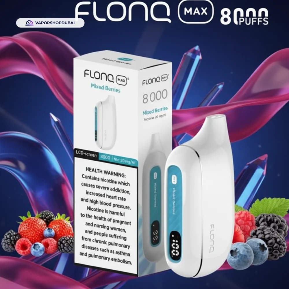 Flonq Max S 8000 Puffs Vape In UAE 14 Flonq Max S 8000 Puffs Disposable Vape In UAE