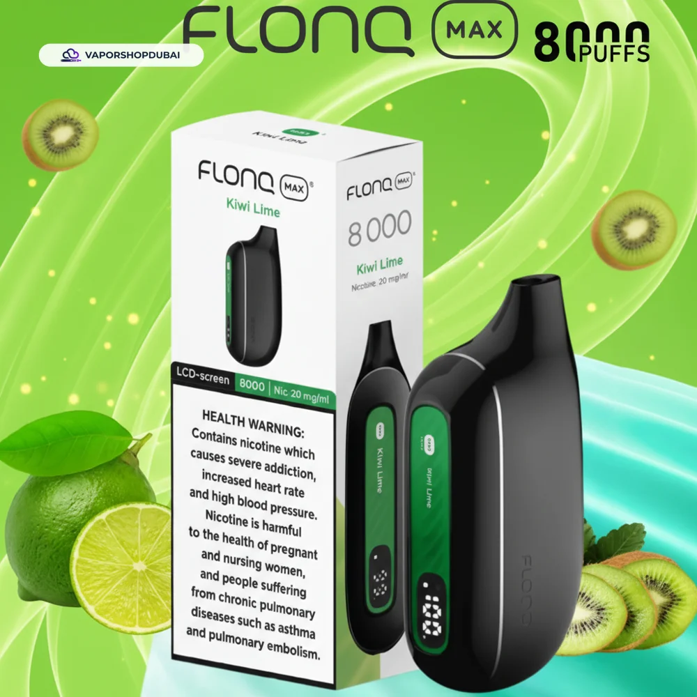 Flonq Max S 8000 Puffs Vape In UAE 16 Flonq Max S 8000 Puffs Disposable Vape In UAE