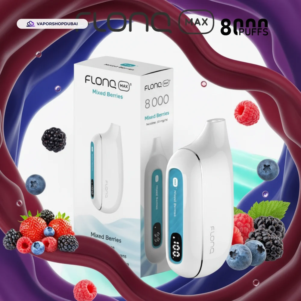 Flonq Max S 8000 Puffs Vape In UAE 4 Flonq Max S 8000 Puffs Disposable Vape In UAE