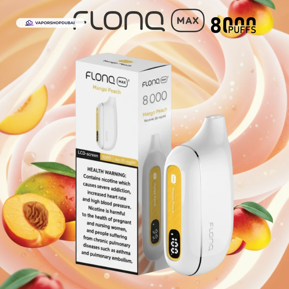 Flonq Max S 8000 Puffs Vape In UAE 5 Flonq Max S 8000 Puffs Disposable Vape In UAE