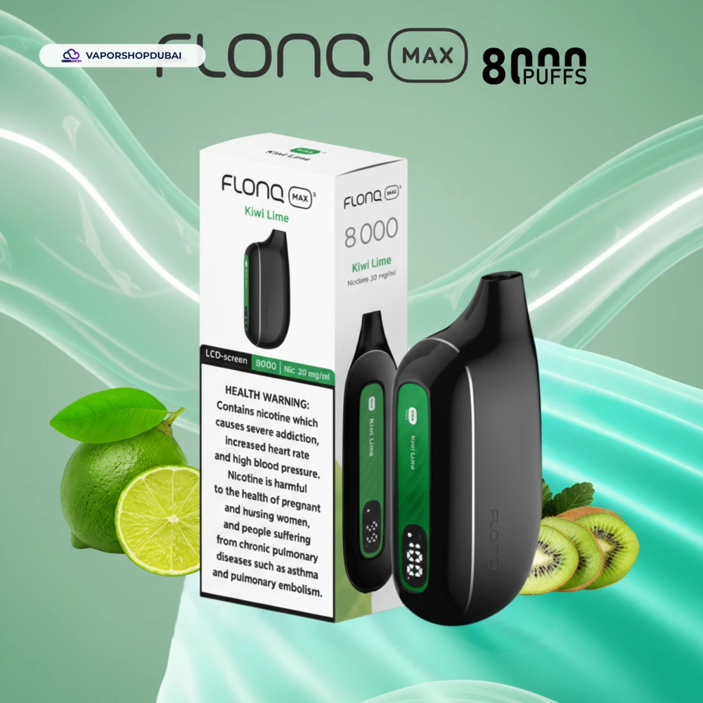 Flonq Max S 8000 Puffs Vape In UAE 6 Flonq Max S 8000 Puffs Disposable Vape In UAE