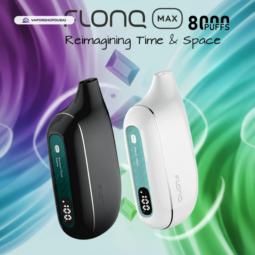 Flonq Max S 8000 Puffs Vape In UAE 1 Flonq Max S 8000 Puffs Disposable Vape In UAE