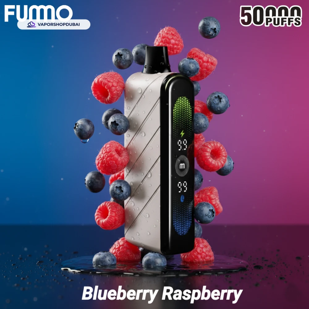 Fummo Nova 50000 Puffs Disposable Vape in the UAE 35 blueberry-raspberry