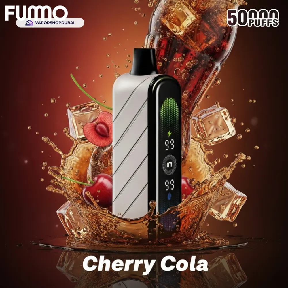 Fummo Nova 50000 Puffs Disposable Vape in the UAE 33 cherry-cola