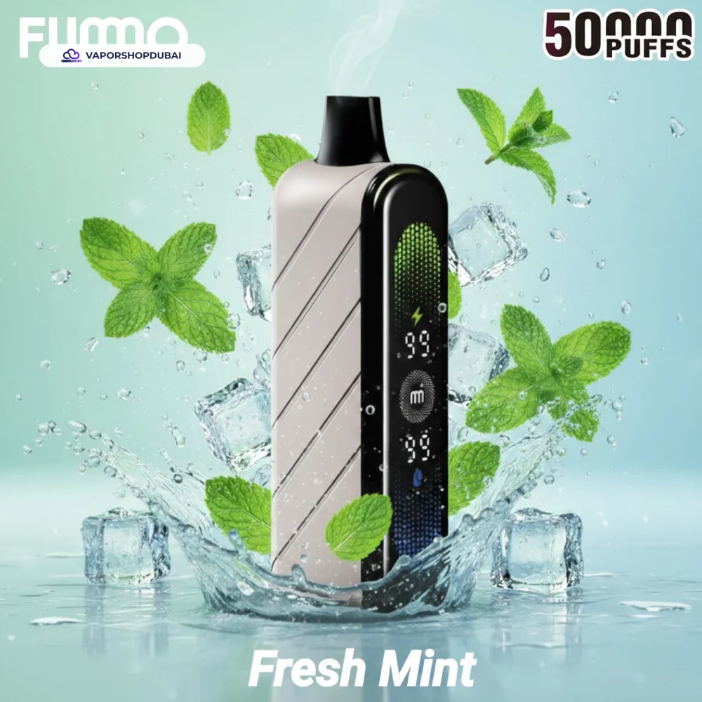 Fummo Nova 50000 Puffs Disposable Vape in the UAE 36 fresh-mint
