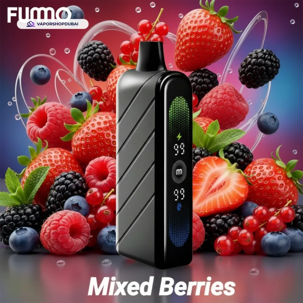 Fummo Nova 50000 Puffs Disposable Vape in the UAE 40 mixed-berries