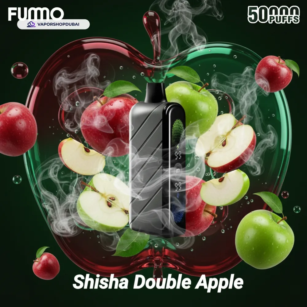 Fummo Nova 50000 Puffs Disposable Vape in the UAE 43 shisha-double-apple