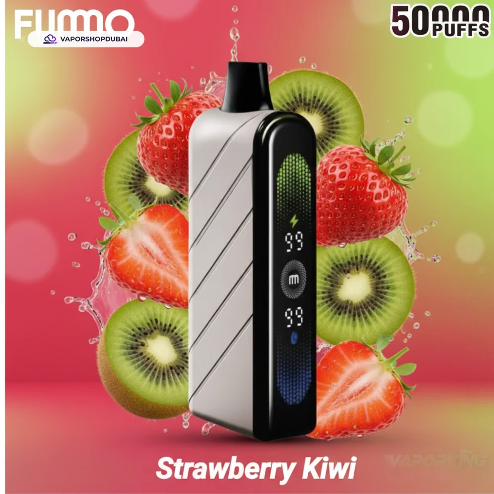 Fummo Nova 50000 Puffs Disposable Vape in the UAE 44 strawberry-kiwi