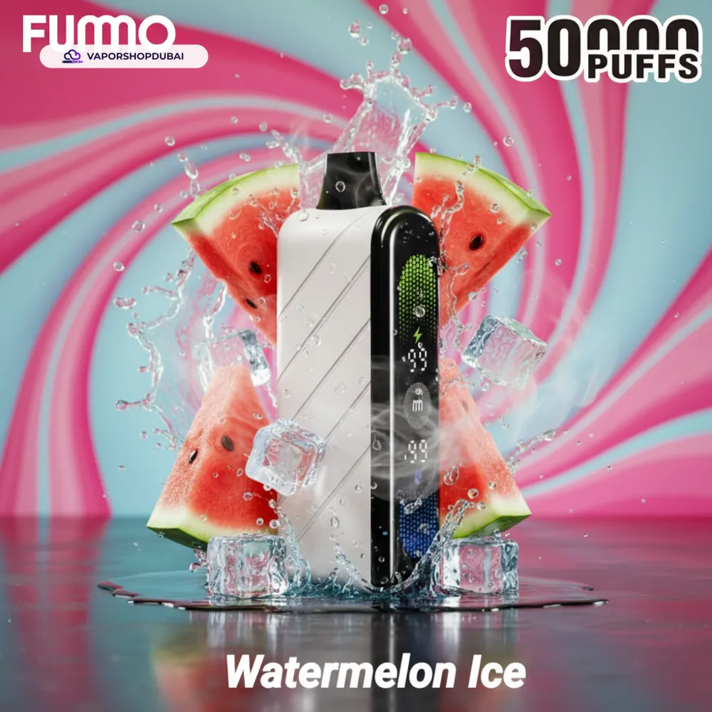 Fummo Nova 50000 Puffs Disposable Vape in the UAE 47 watermelon-ice