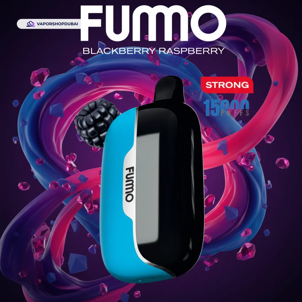 Fummo Power 15000 Puffs Disposable Vape In UAE 30 blackberry-raspberry