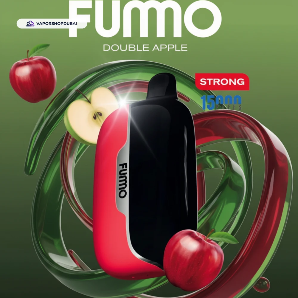 Fummo Power 15000 Puffs Disposable Vape In UAE 33 double-apple