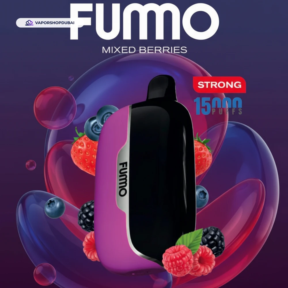 Fummo Power 15000 Puffs Disposable Vape In UAE 39 mixed-berries