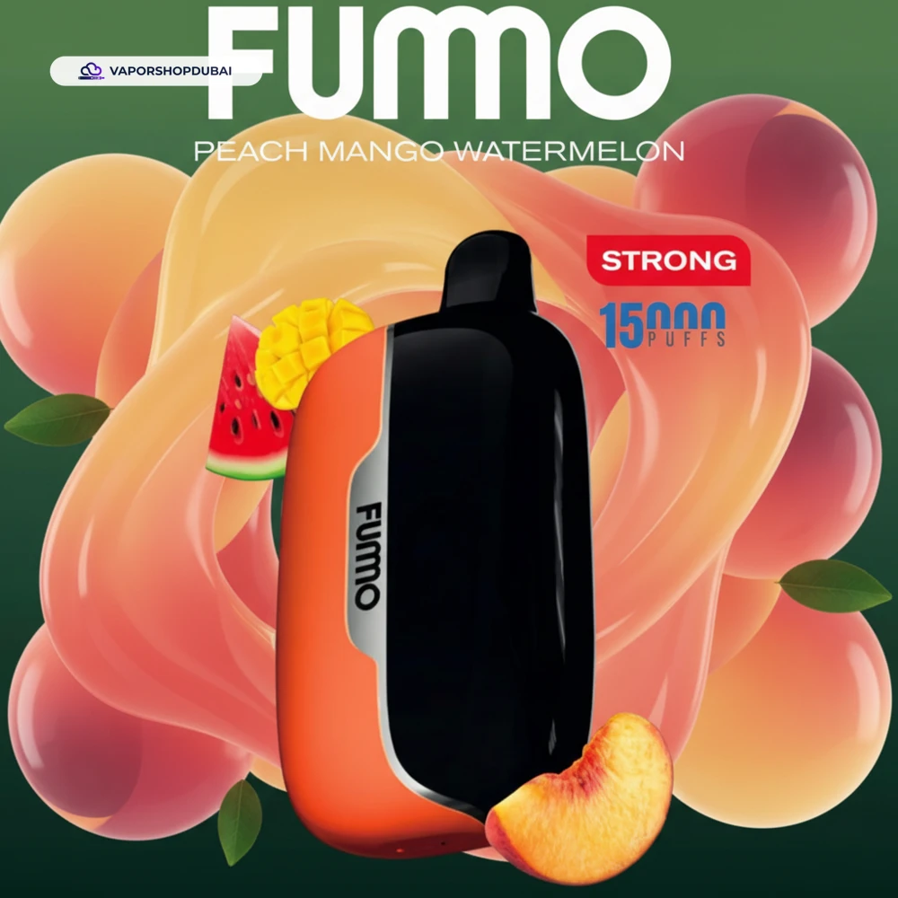 Fummo Power 15000 Puffs Disposable Vape In UAE 40 peach-mango-watermelon-2