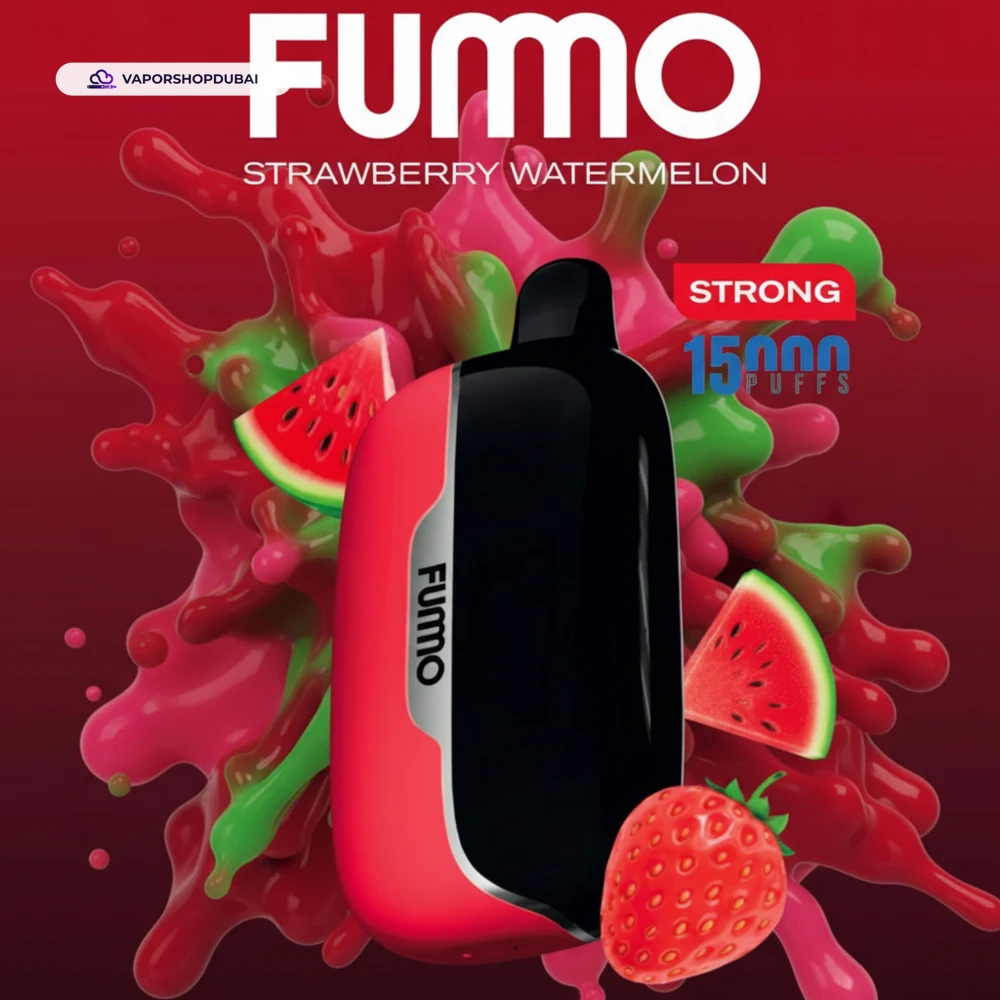 Fummo Power 15000 Puffs Disposable Vape In UAE 42 strawberry-watermelon