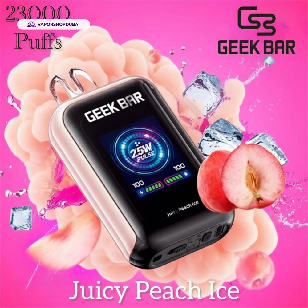 Geek Bar Watt 23000 Puffs Vape In UAE 11 Geek Bar Watt 23000 Puffs Disposable Vape 5% (50mg) Nicotine In UAE, DUBAI