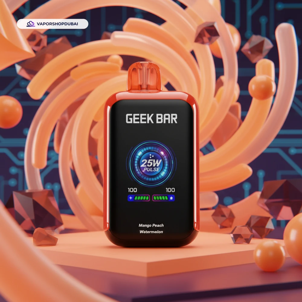 Geek Bar Watt 23000 Puffs Vape In UAE 12 Geek Bar Watt 23000 Puffs Disposable Vape 5% (50mg) Nicotine In UAE, DUBAI