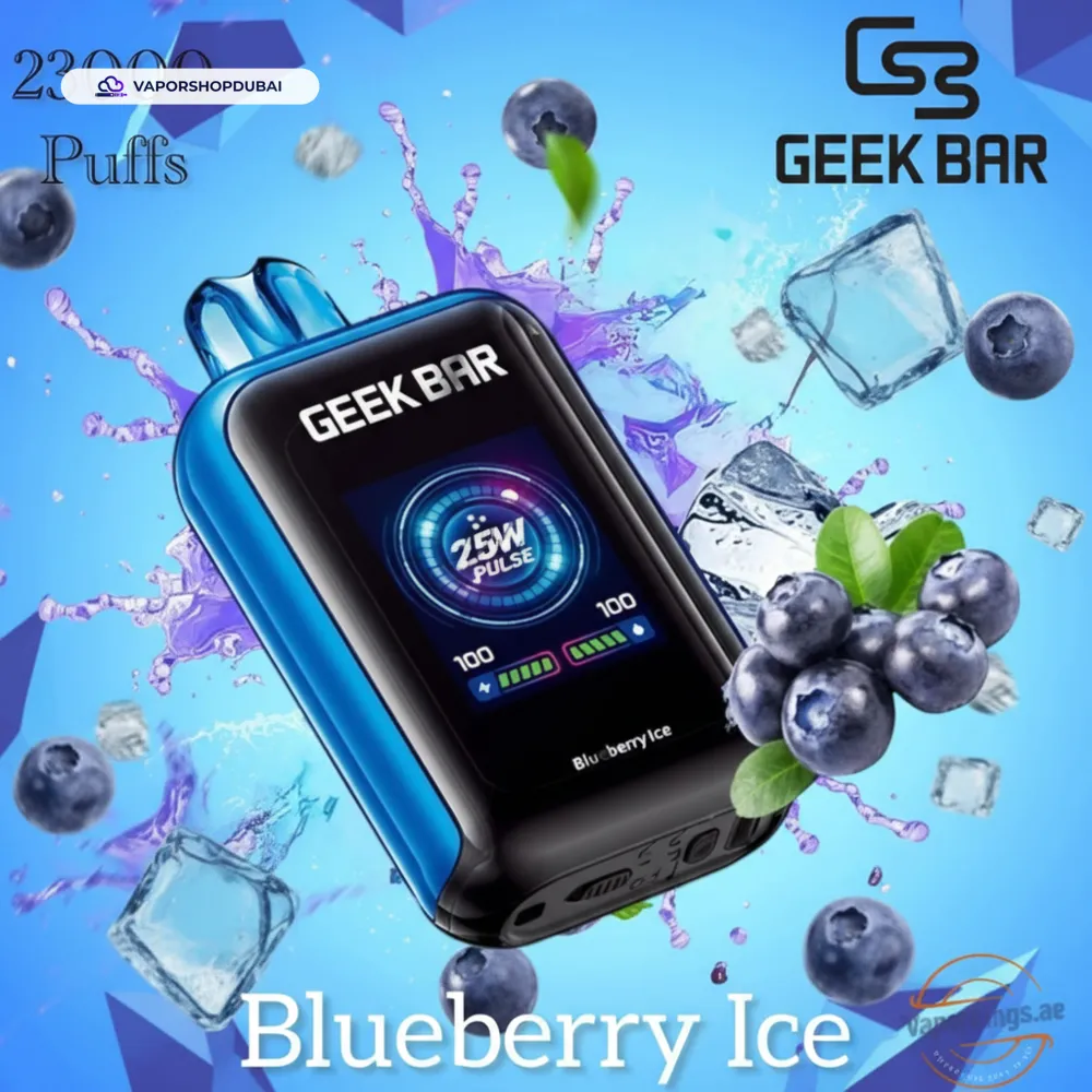 Geek Bar Watt 23000 Puffs Vape In UAE 13 Geek Bar Watt 23000 Puffs Disposable Vape 5% (50mg) Nicotine In UAE, DUBAI