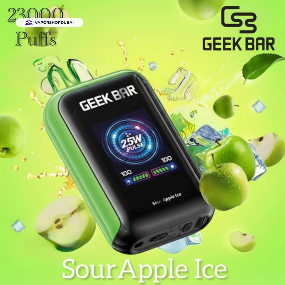 Geek Bar Watt 23000 Puffs Vape In UAE 18 Geek Bar Watt 23000 Puffs Disposable Vape 5% (50mg) Nicotine In UAE, DUBAI