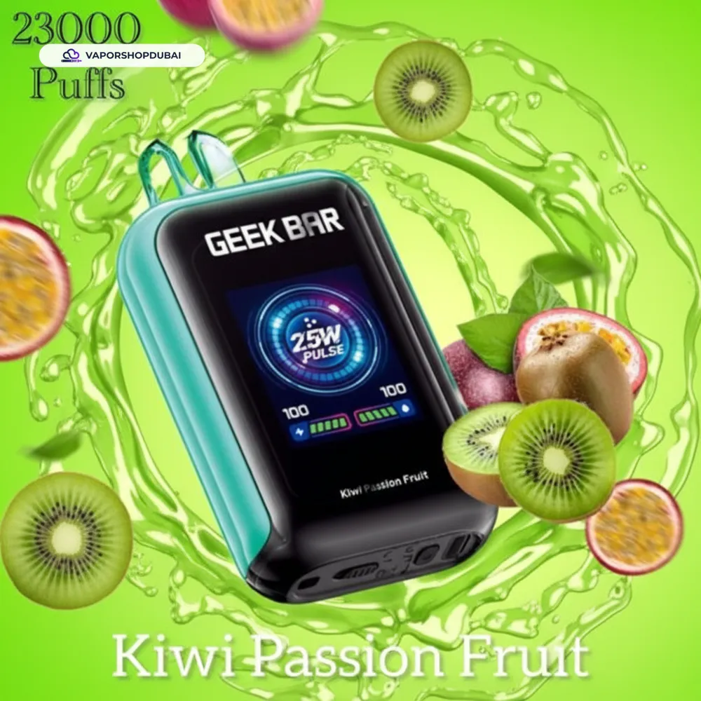 Geek Bar Watt 23000 Puffs Vape In UAE 21 Geek Bar Watt 23000 Puffs Disposable Vape 5% (50mg) Nicotine In UAE, DUBAI