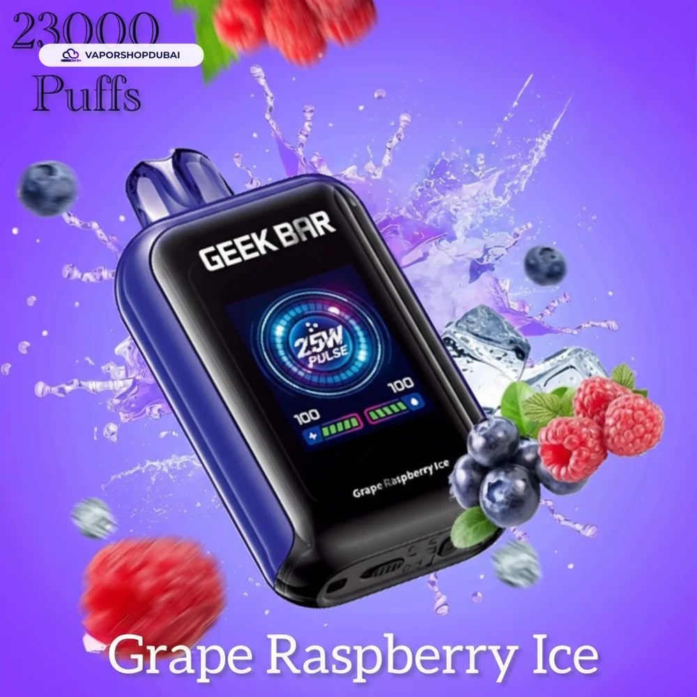 Geek Bar Watt 23000 Puffs Vape In UAE 4 Geek Bar Watt 23000 Puffs Disposable Vape 5% (50mg) Nicotine In UAE, DUBAI