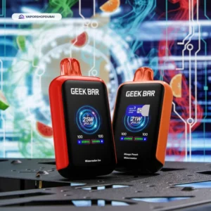 vape shop dubai 129 Geek Bar Watt 23000 Puffs Disposable Vape 5% (50mg) Nicotine In UAE, DUBAI