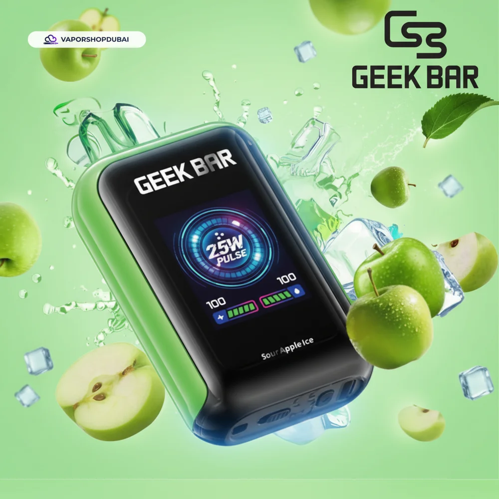 Geek Bar Watt 23000 Puffs Disposable Vape 5% (50mg) Nicotine In UAE, DUBAI 7 Geek Bar Watt 23000 Puffs Disposable Vape 5% (50mg) Nicotine In UAE, DUBAI