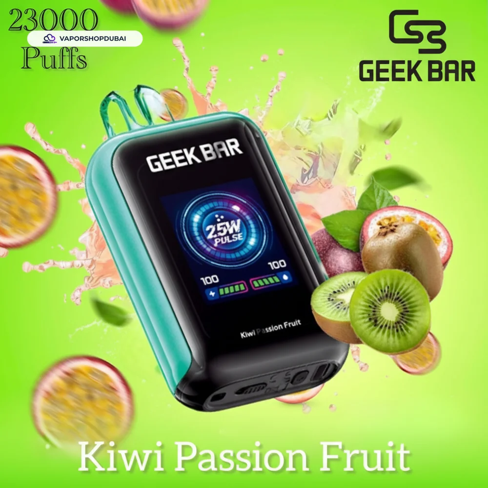 Geek Bar Watt 23000 Puffs Vape In UAE 10 Geek Bar Watt 23000 Puffs Disposable Vape 5% (50mg) Nicotine In UAE, DUBAI