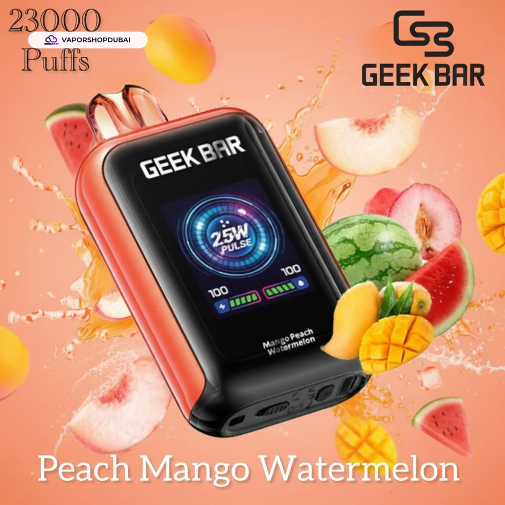 Geek Bar Watt 23000 Puffs Vape In UAE 29 peach-mango-watermelon-2