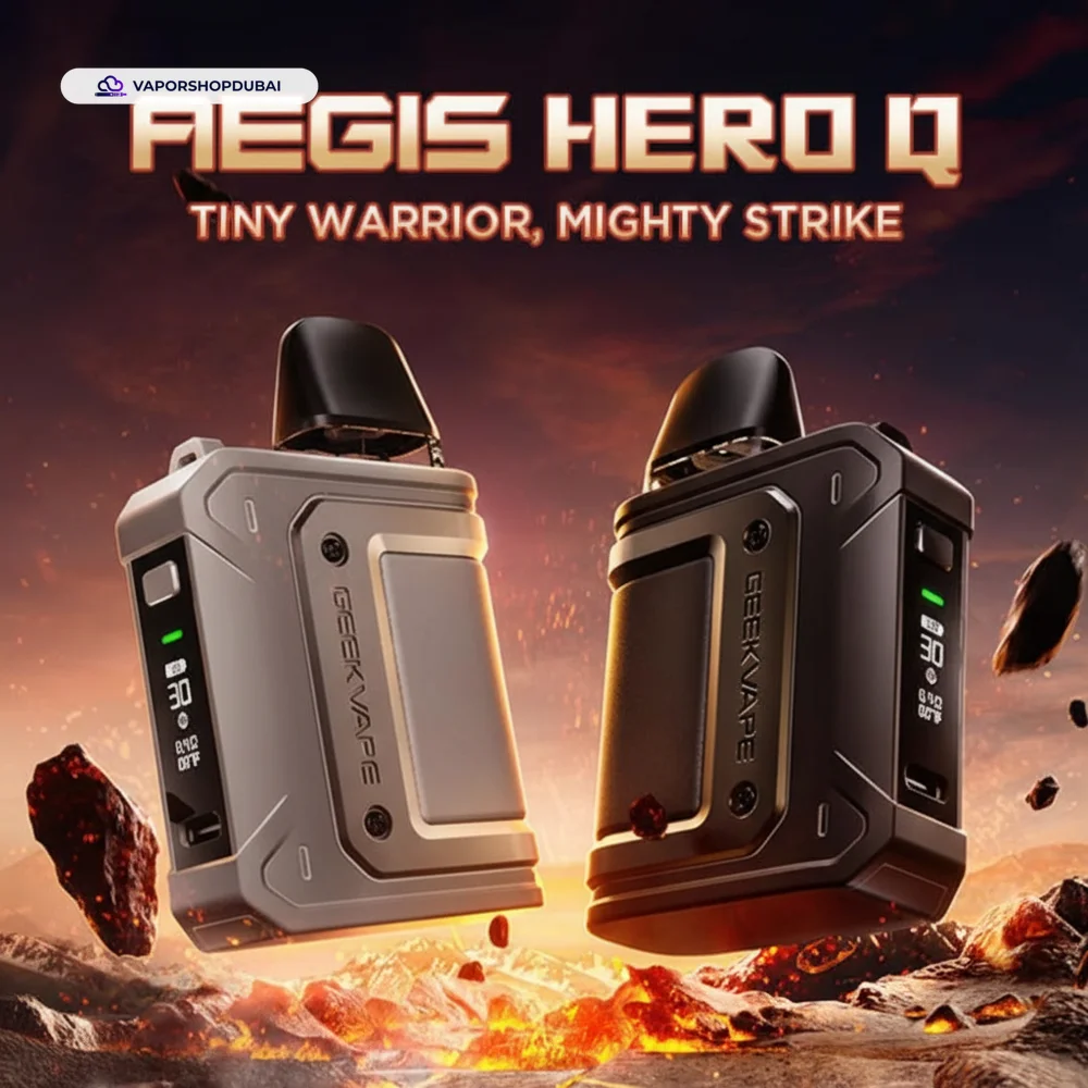 GeekVape Aegis Hero Q Kit 1300mAh Vape Kit In UAE 2 GeekVape Aegis Hero Q Kit 1300mAh In UAE