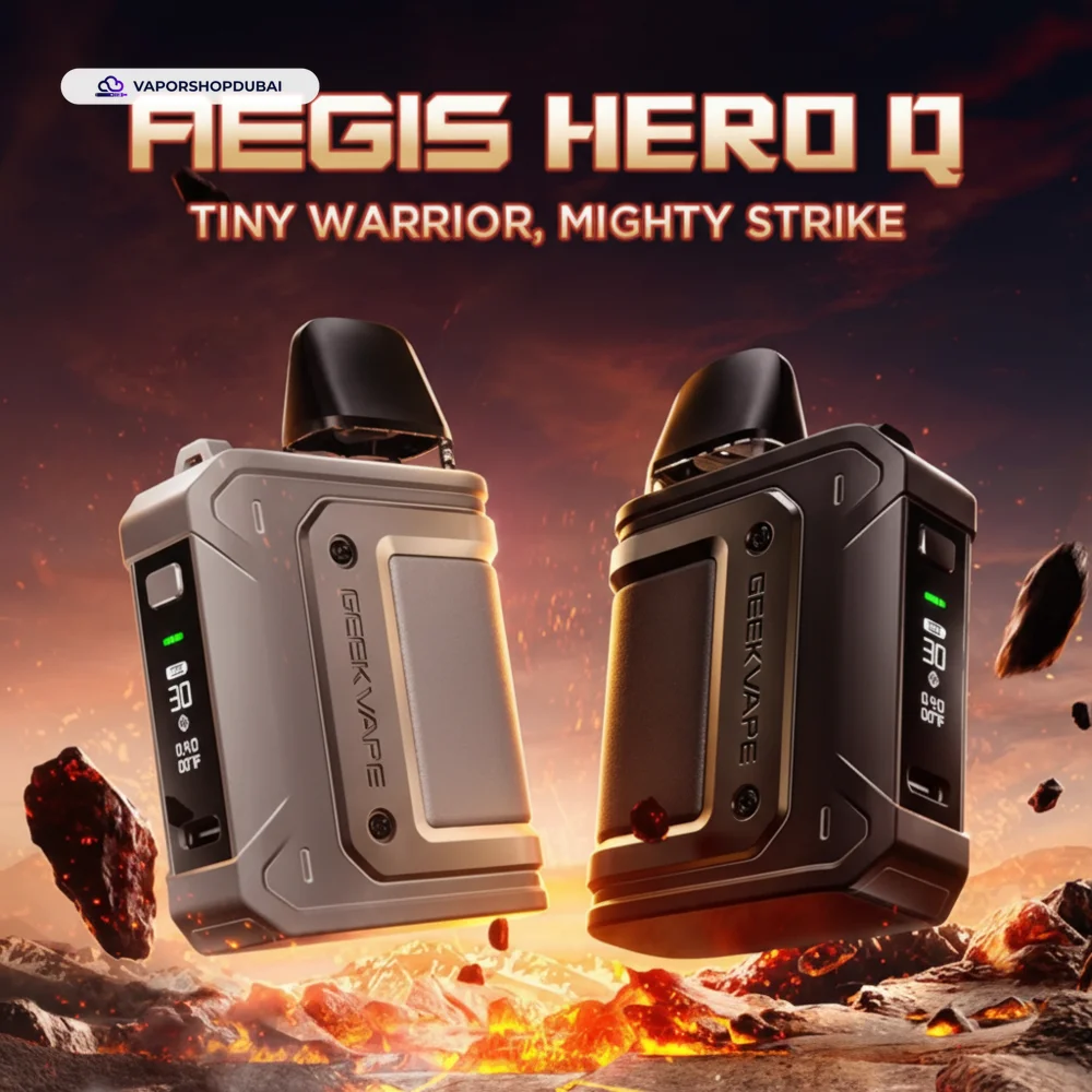 GeekVape Aegis Hero Q Kit 1300mAh Vape Kit In UAE 4 GeekVape Aegis Hero Q Kit 1300mAh In UAE