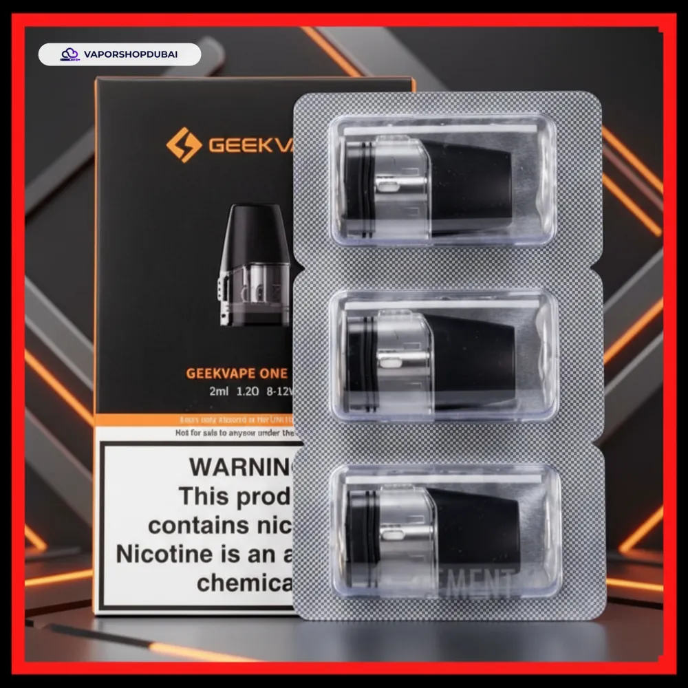 Geekvape Aegis One Pod Cartridge For Aegis 1FC Pod Kit In UAE 2 Geekvape Aegis One Pod Cartridge For Aegis 1FC & ONE Kit (3pcs/pack)