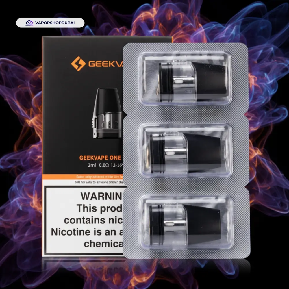 Geekvape Aegis One Pod Cartridge For Aegis 1FC Pod Kit In UAE 3 Geekvape Aegis One Pod Cartridge For Aegis 1FC & ONE Kit (3pcs/pack)