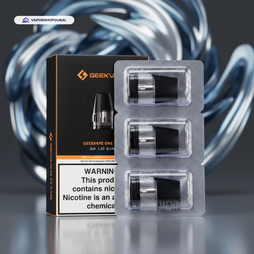 Geekvape Aegis One Pod Cartridge For Aegis 1FC Pod Kit In UAE 6 Geekvape Aegis One Pod Cartridge For Aegis 1FC & ONE Kit (3pcs/pack)