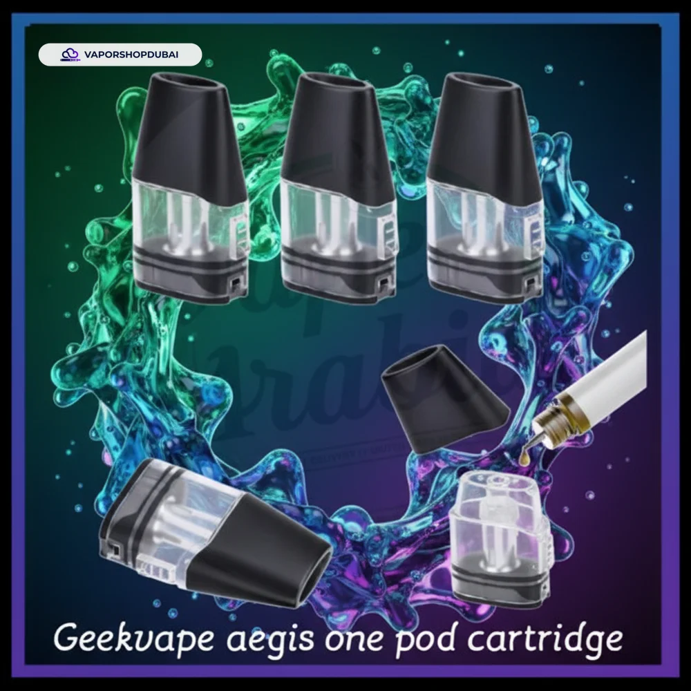 Geekvape Aegis One Pod Cartridge For Aegis 1FC Pod Kit In UAE 8 Geekvape Aegis One Pod Cartridge For Aegis 1FC & ONE Kit (3pcs/pack)
