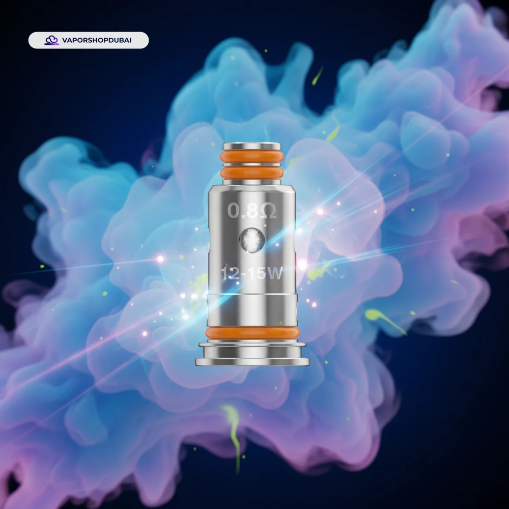 Geekvape G 1.0ohm/0.8ohm Coils for Wenax C1 (5pcs/pack) Replacement Coil In UAE 2 Geekvape G 1.0ohm/0.8ohm Coils for Wenax C1 (5pcs/pack)