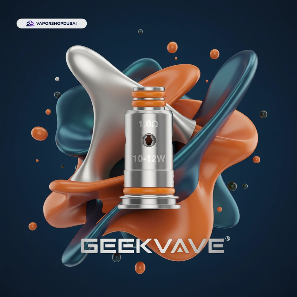 Geekvape G 1.0ohm/0.8ohm Coils for Wenax C1 (5pcs/pack) Replacement Coil In UAE 3 Geekvape G 1.0ohm/0.8ohm Coils for Wenax C1 (5pcs/pack)