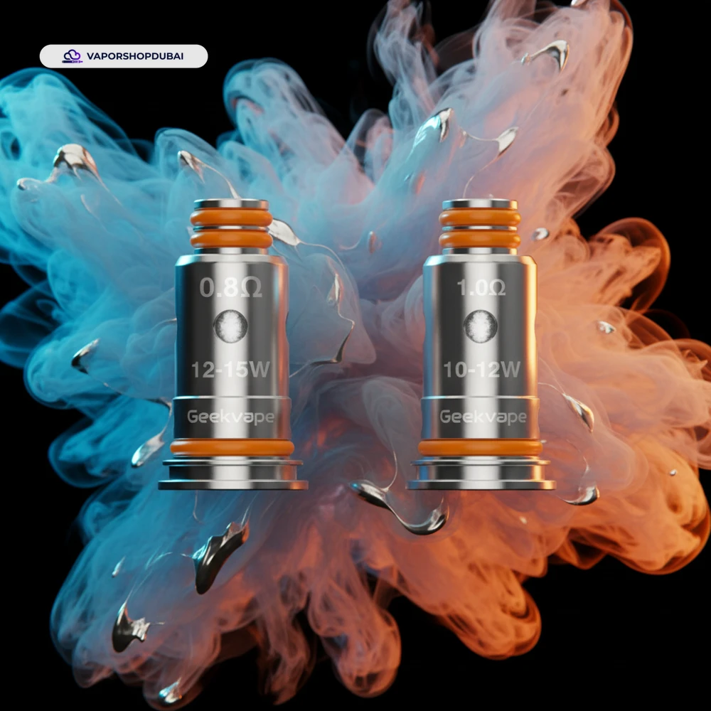Geekvape G 1.0ohm/0.8ohm Coils for Wenax C1 (5pcs/pack) Replacement Coil In UAE 4 Geekvape G 1.0ohm/0.8ohm Coils for Wenax C1 (5pcs/pack)