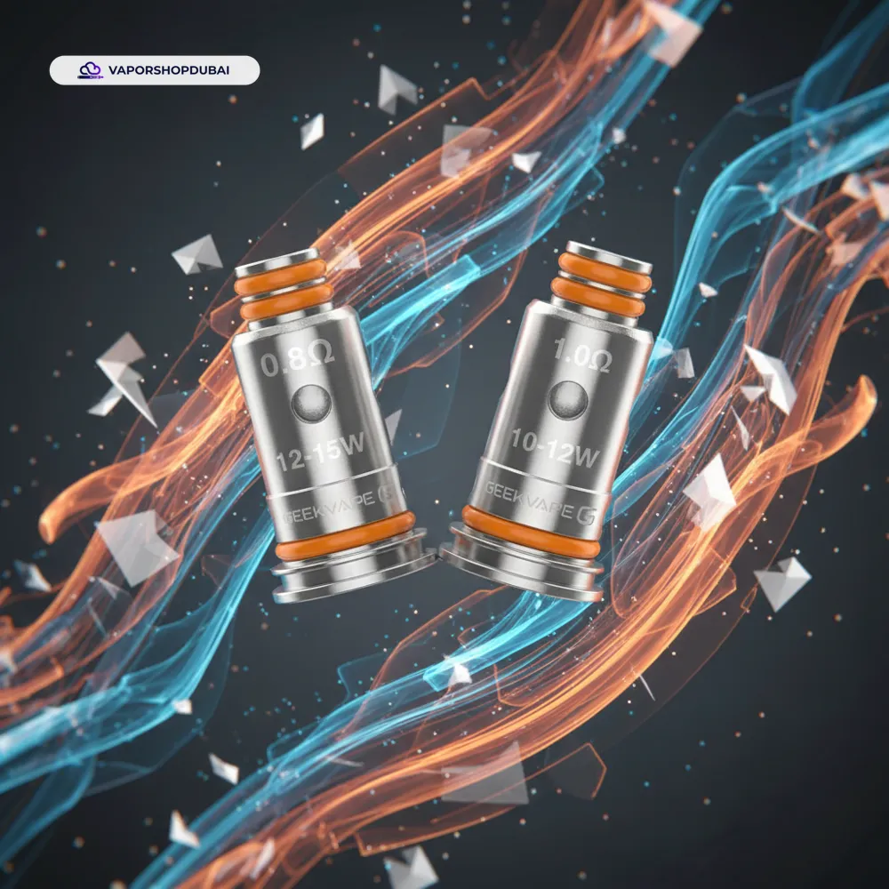 Geekvape G 1.0ohm/0.8ohm Coils for Wenax C1 (5pcs/pack) Replacement Coil In UAE 1 Geekvape G 1.0ohm/0.8ohm Coils for Wenax C1 (5pcs/pack)