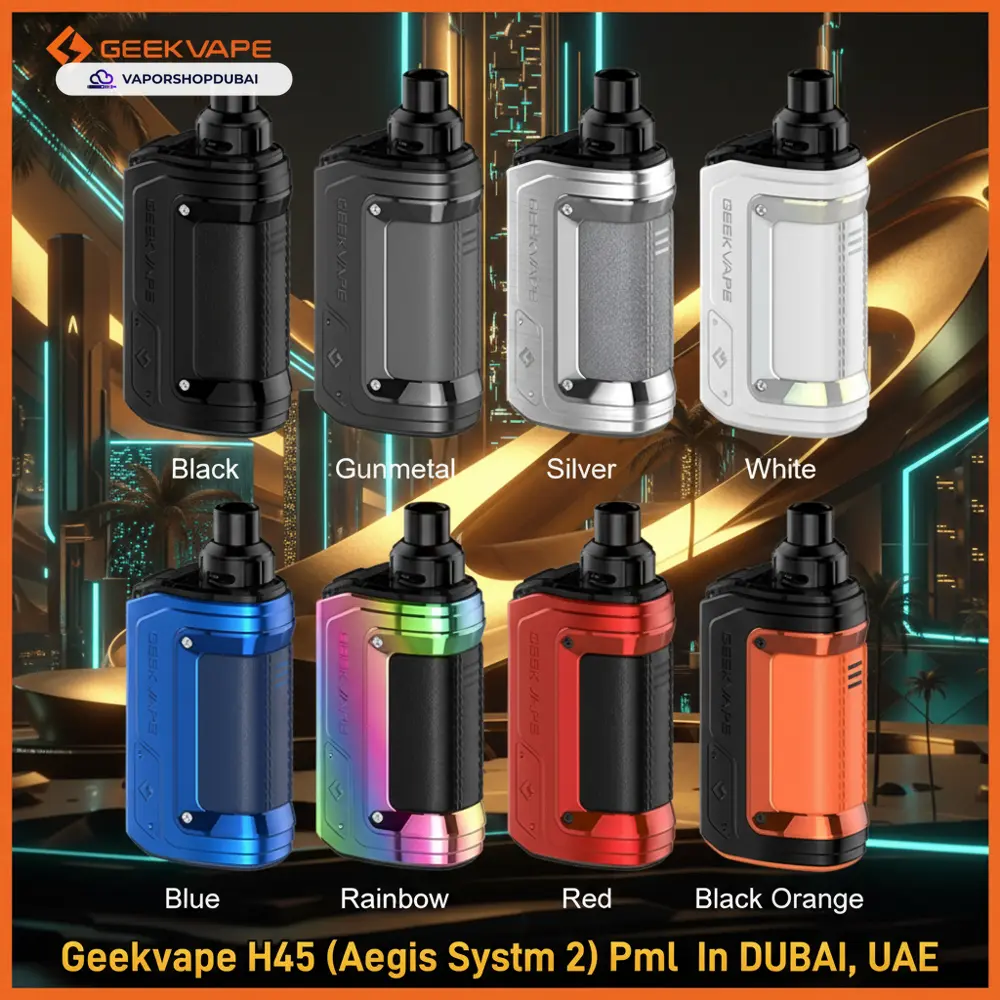 Geekvape H45 Pod System Kit 1400mAh 4ml Pod Kit In UAE 2 Geekvape H45 Pod System Kit 1400mAh 4ml In DUBAI, UAE